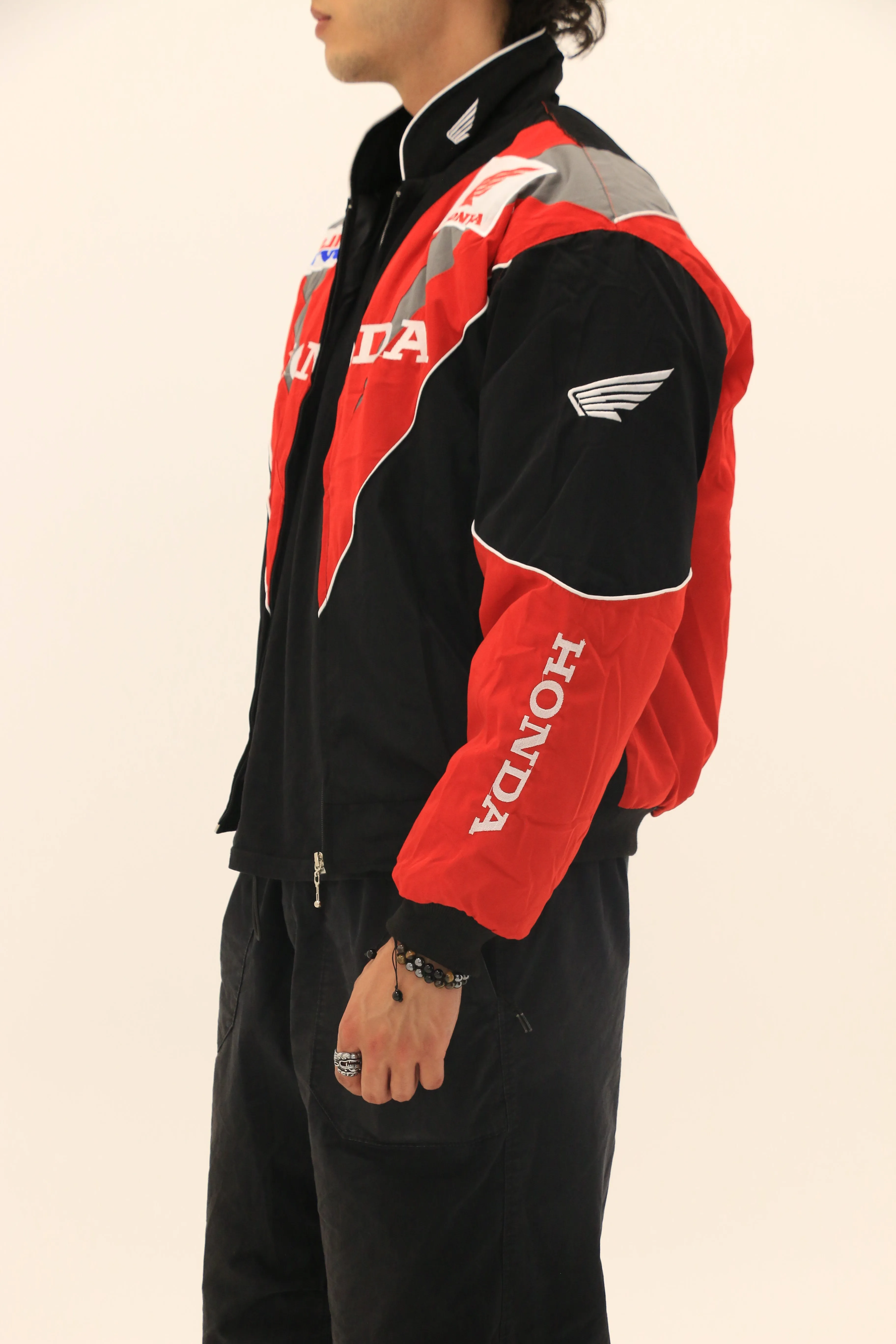 Honda - Vintage Style Racing Bomber Jacket