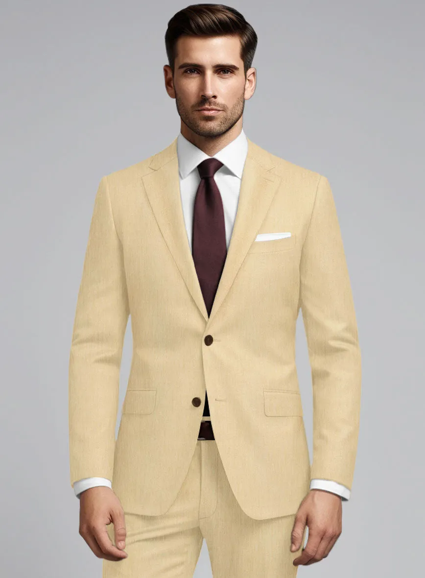 Huddersfield Stretch Khaki Wool Jacket