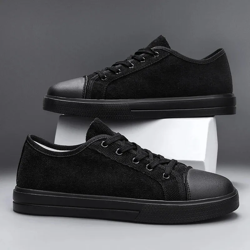 Hudson™ kleur blokkerende canvas heren hoge sneakers