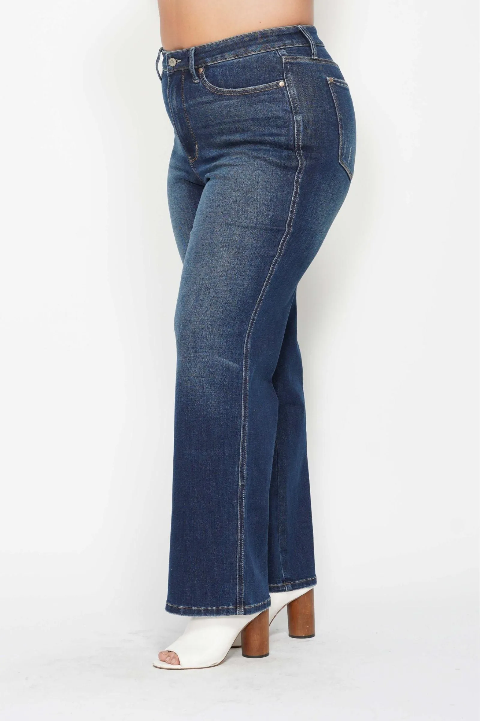 Judy Blue High Waist "Tummy Control" Classic Straight Denim 88869