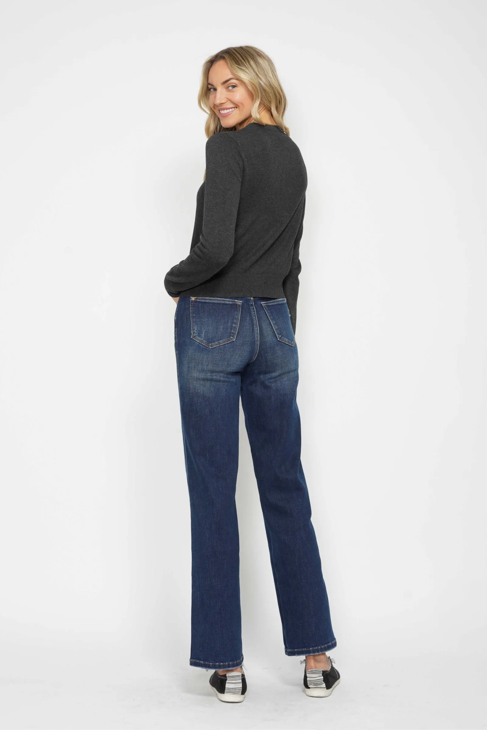Judy Blue High Waist "Tummy Control" Classic Straight Denim 88869