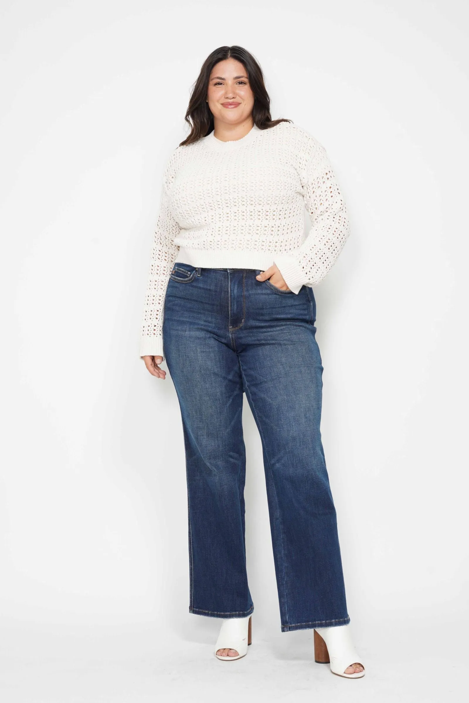 Judy Blue High Waist "Tummy Control" Classic Straight Denim 88869
