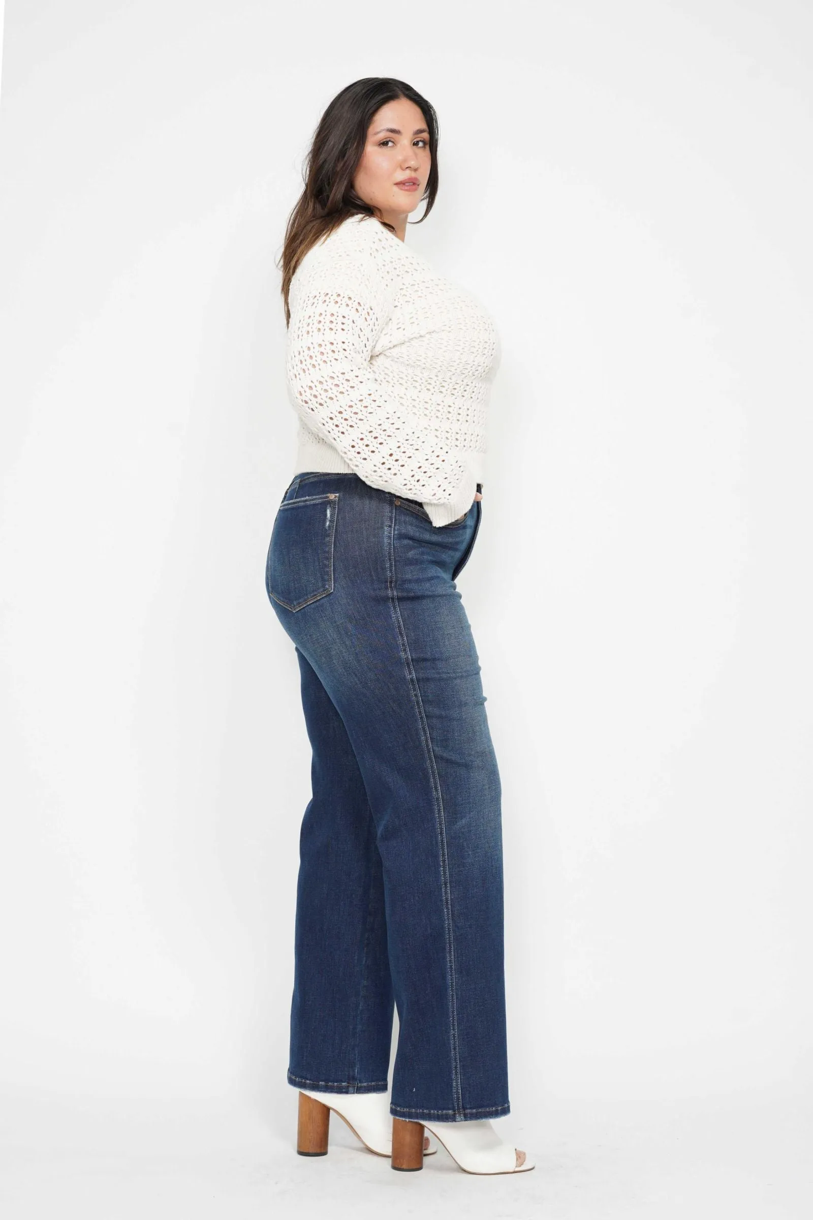 Judy Blue High Waist "Tummy Control" Classic Straight Denim 88869