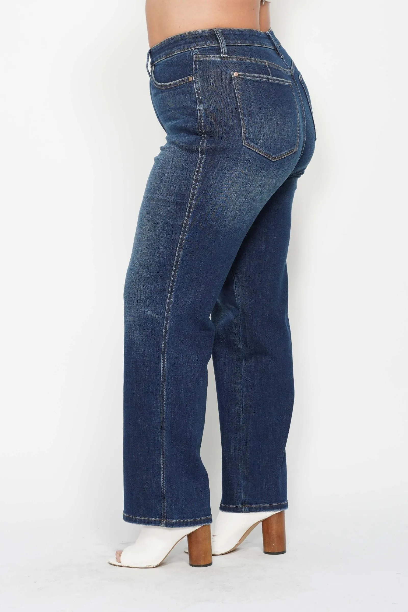 Judy Blue High Waist "Tummy Control" Classic Straight Denim 88869