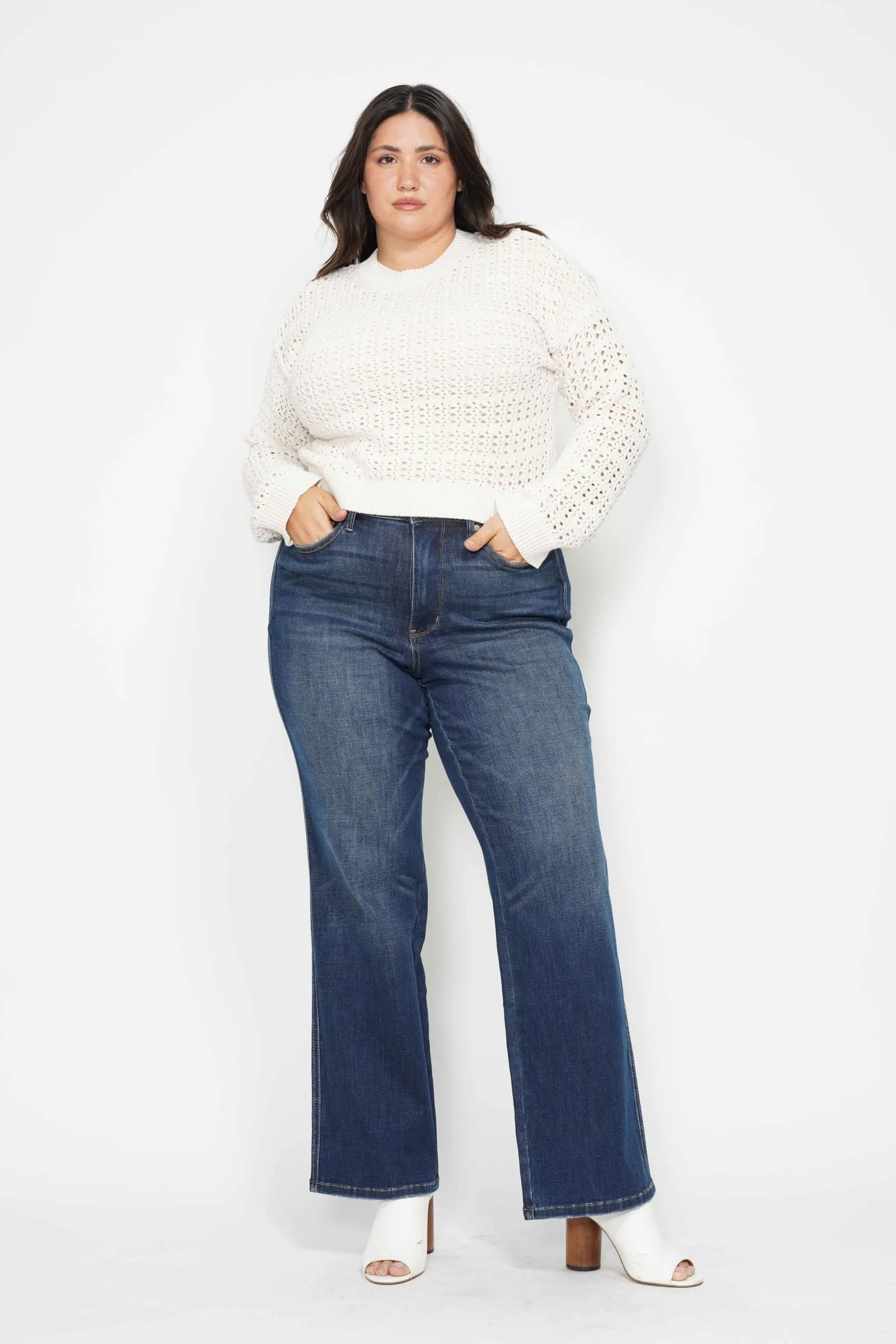 Judy Blue High Waist "Tummy Control" Classic Straight Denim 88869
