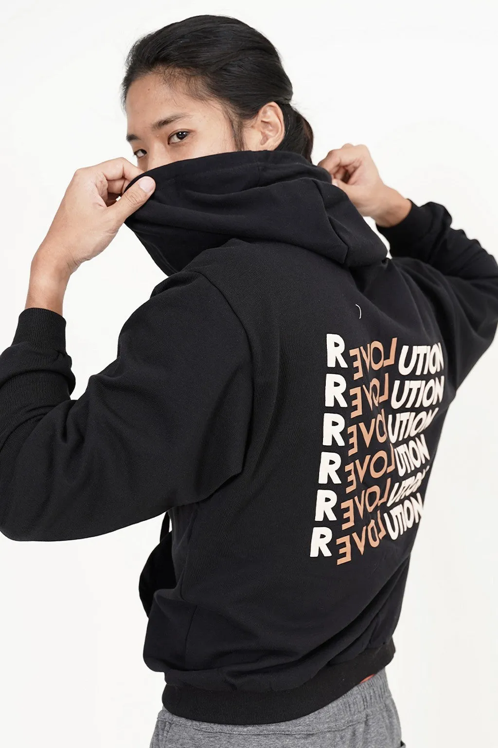 Lorne Long Sleeve Hoodies (Black)