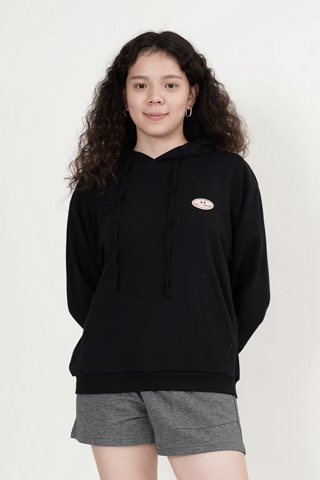 Lorne Long Sleeve Hoodies (Black)
