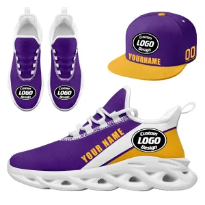 Luxury Gifts,Custom MaxSoul Shoes and Hat Combo Personalized ZH-bd0b007c-8