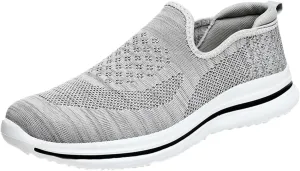 Memory Foam Versatile Shoes for Men Lightweight Breathable Walking Shoe Gym Tennis Lightweight Minimalist Shoes
