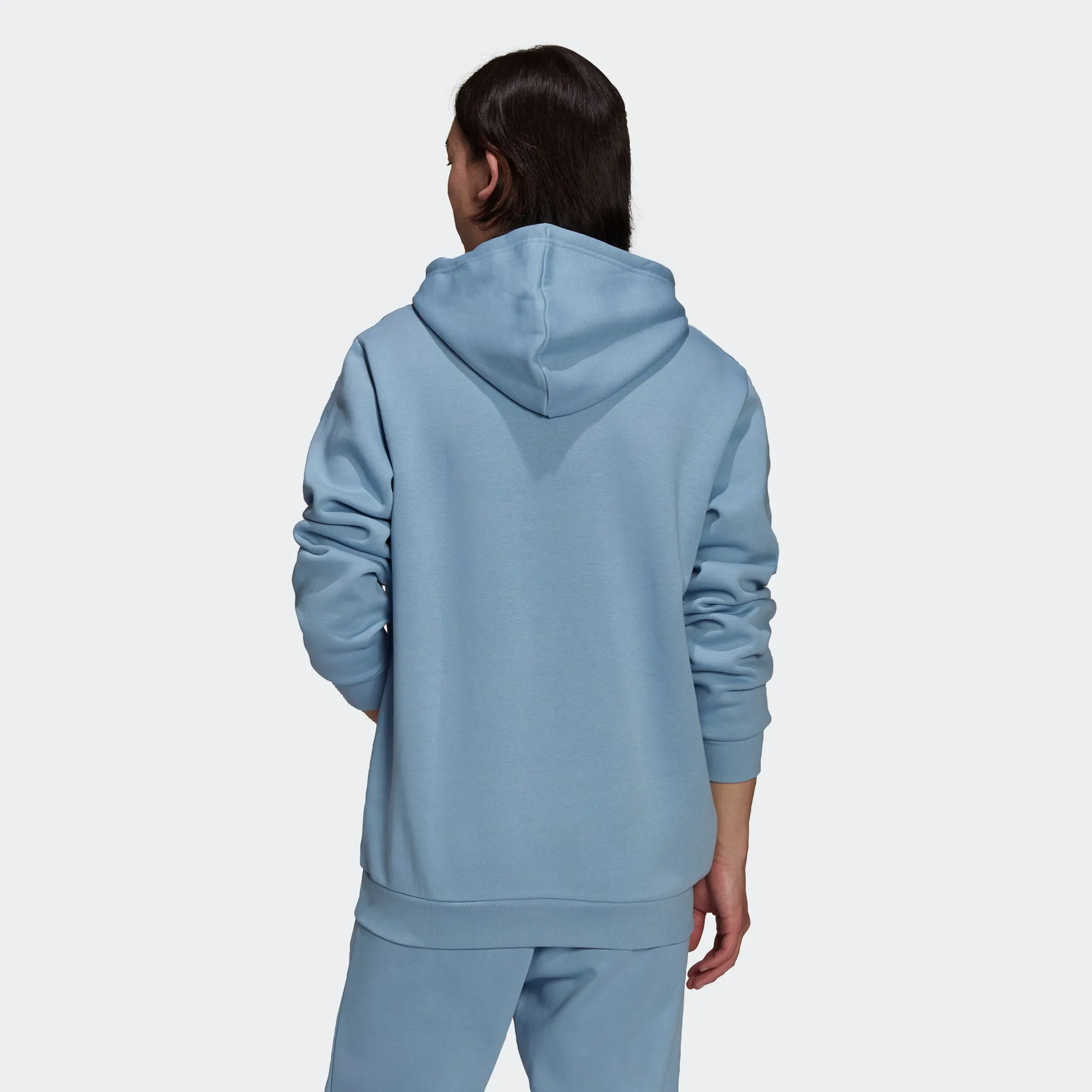 Men’s adidas Originals Adicolor Essentials Trefoil Hoodie Ambient Sky