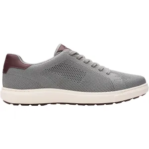 Men's Clarks Mapstone Lace Grey Knit