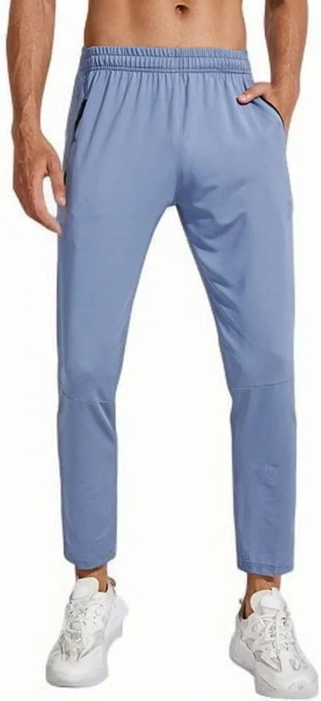 Men's Sweatpants Athletic Stretch Jogging Hiking Golf Pants Slim Fit Workout Traning Track Trousers for Work Running