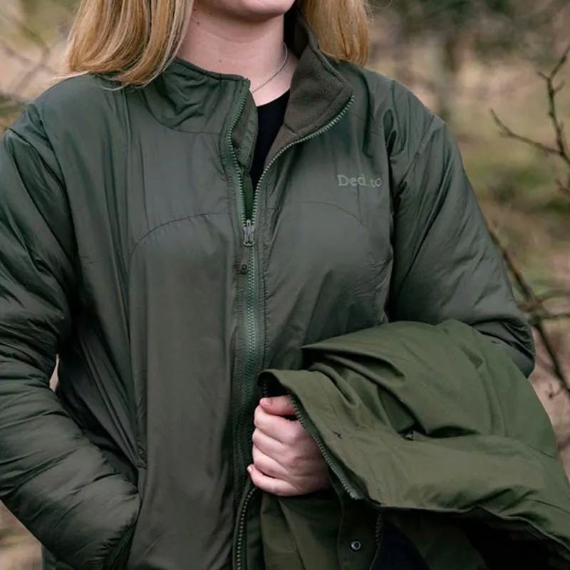Mid Layer Jacket In Green