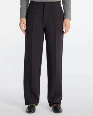 Midtown Straight Leg Pintuck Pant