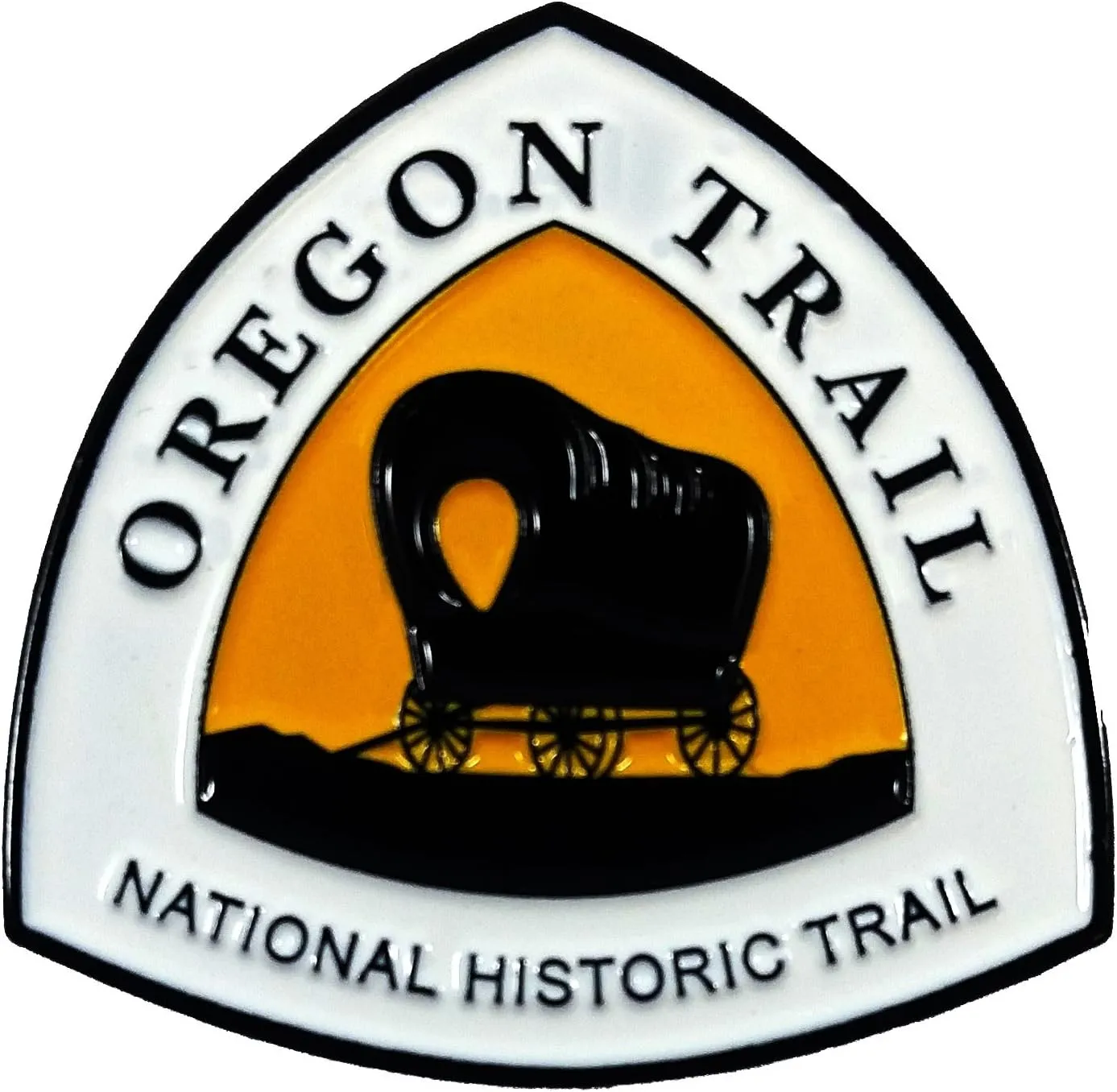 Milk Mug Designs Oregon Trail National Scenic Trail 1" Enamel Pin