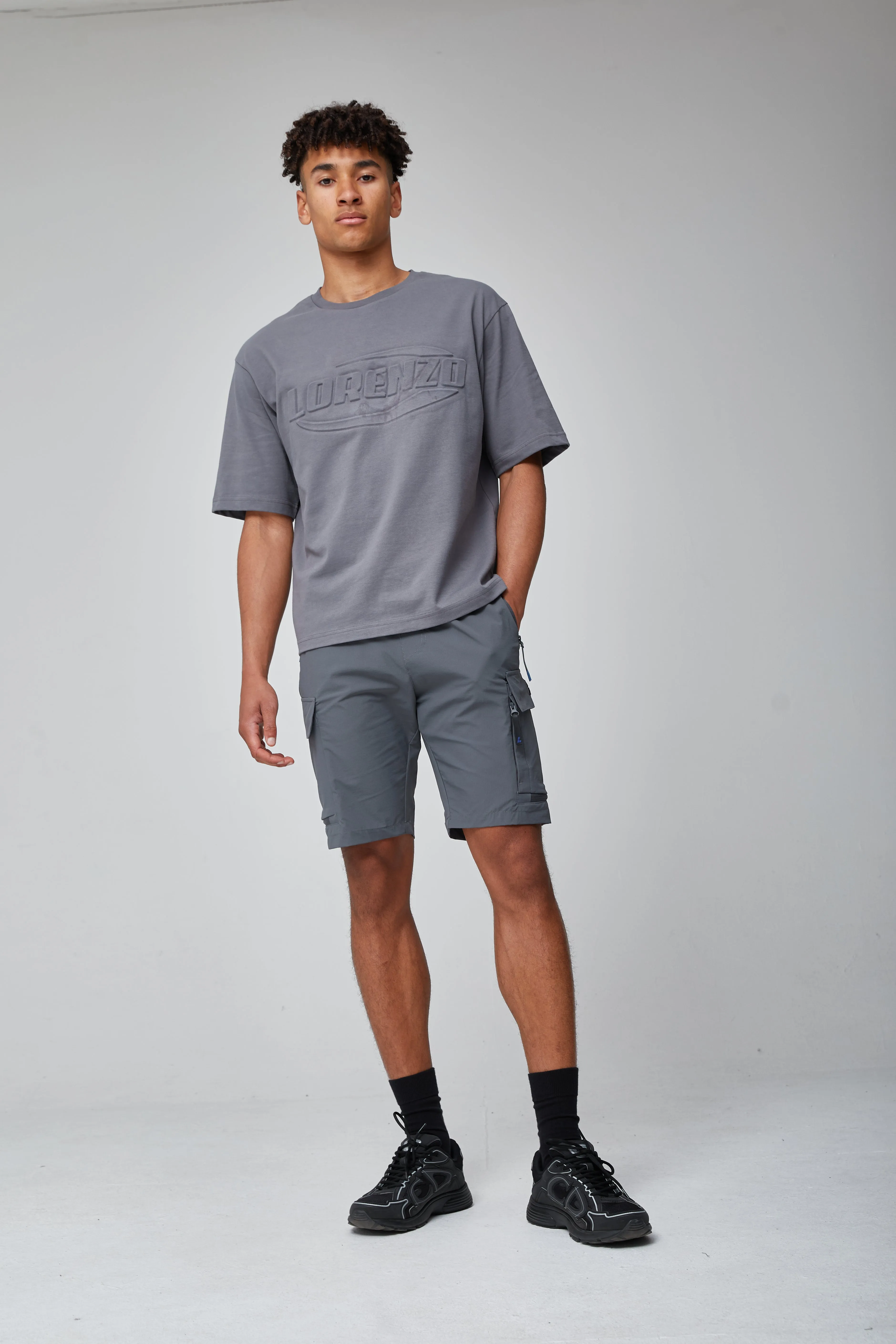 NAVIGATE 2.0 CARGO SHORT - GREY