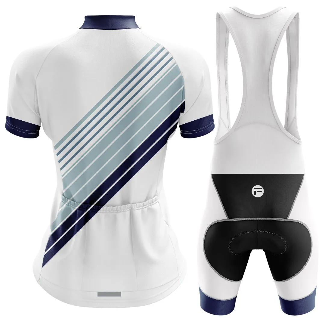 NEW! Zenith Stripes | Women's Short Sleeve Cycling Set
