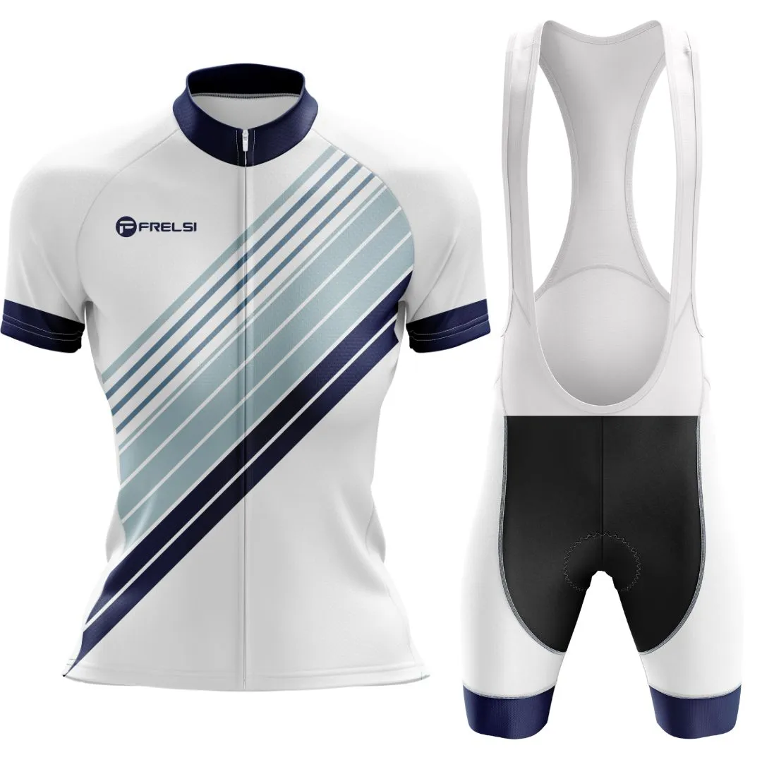NEW! Zenith Stripes | Women's Short Sleeve Cycling Set