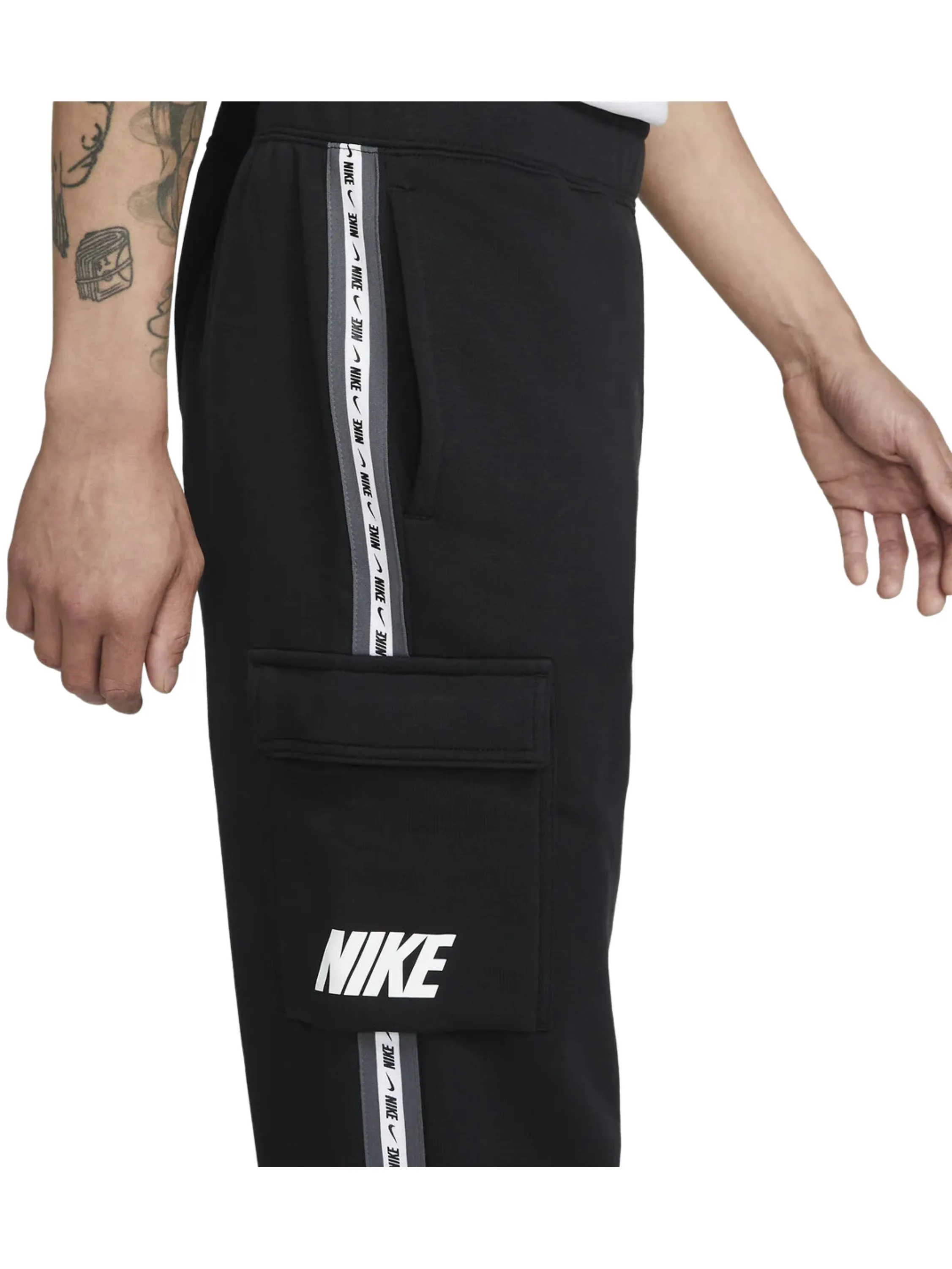 Nike | Men's Fleece Cargo Crew Neck Tracksuit