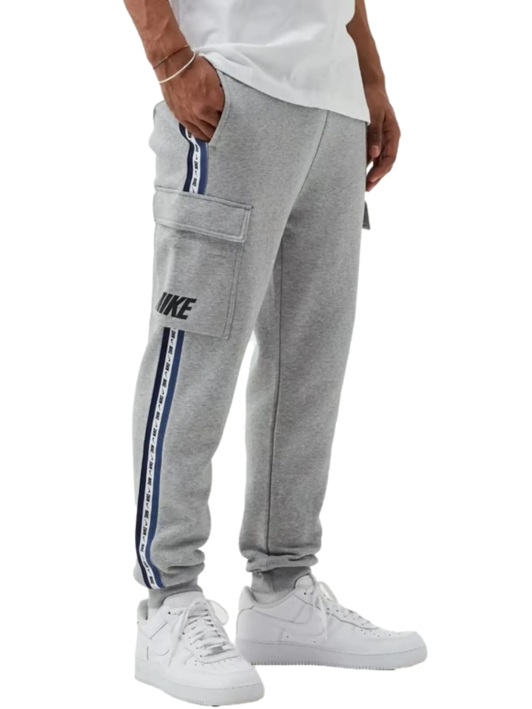 Nike | Men's Fleece Cargo Crew Neck Tracksuit