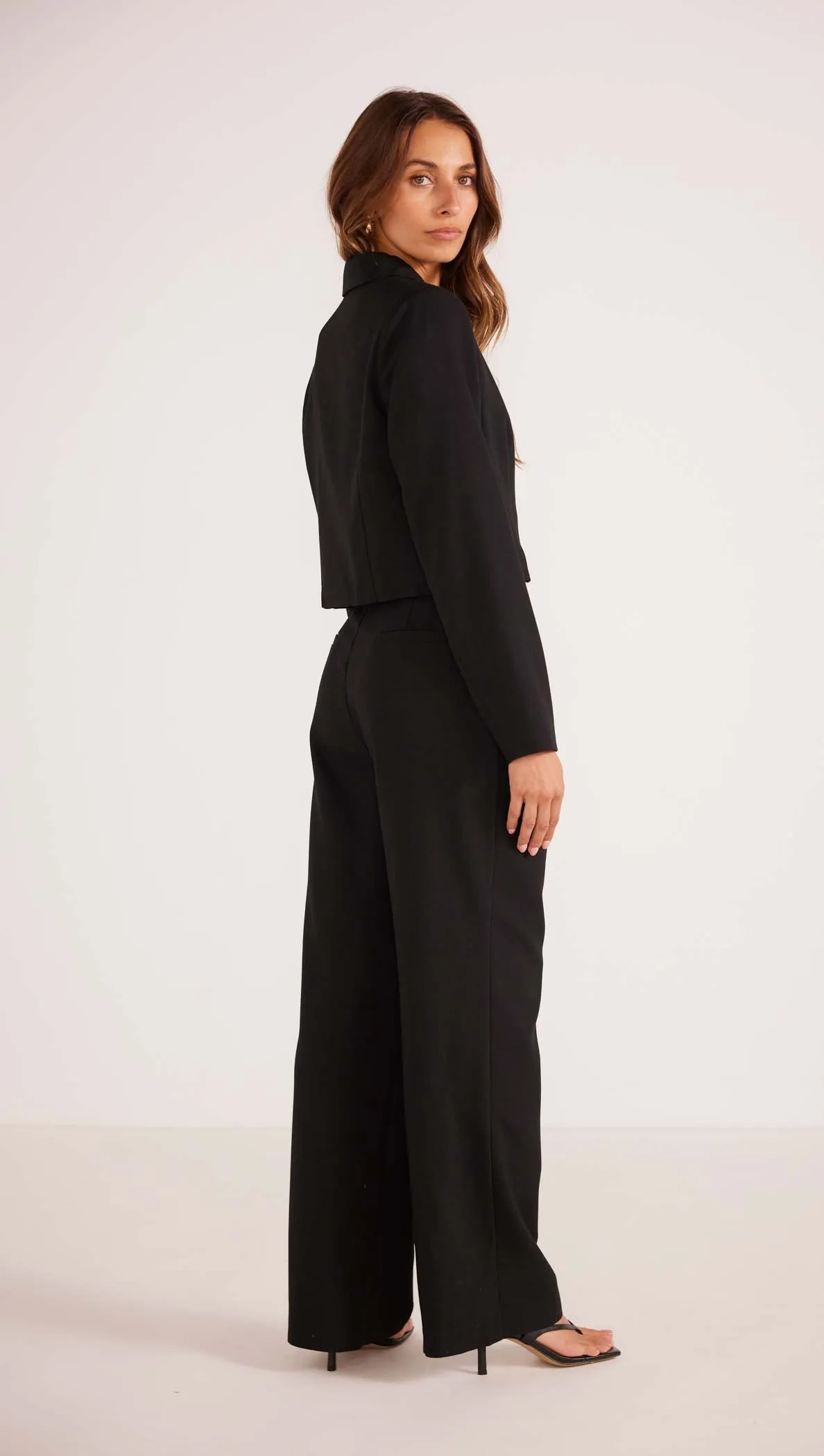 Nora Straight Leg Pants | Black