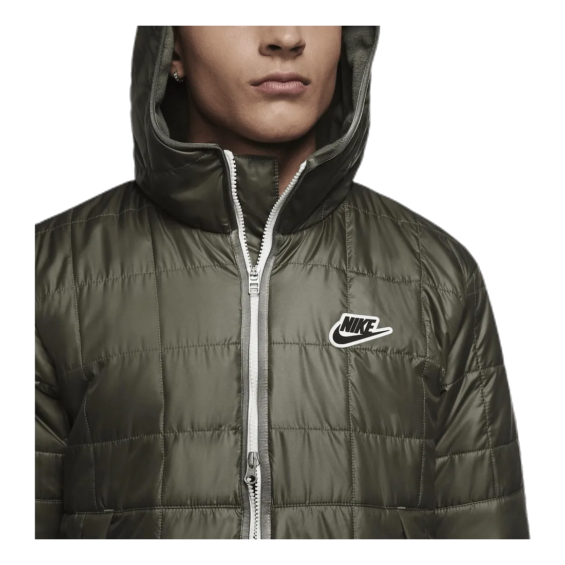 Nsw Syn Fil Jkt Fleece Lnd Green
