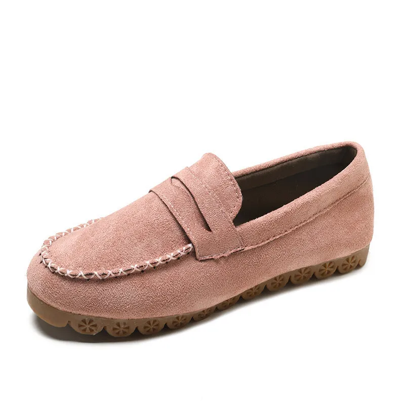 Oliva - Luxe Loafers Soft-soled With A Flat Bottom