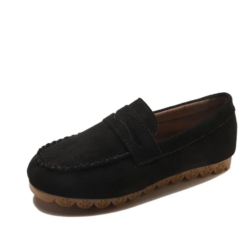 Oliva - Luxe Loafers Soft-soled With A Flat Bottom