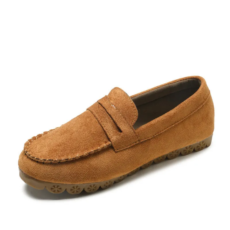 Oliva - Luxe Loafers Soft-soled With A Flat Bottom