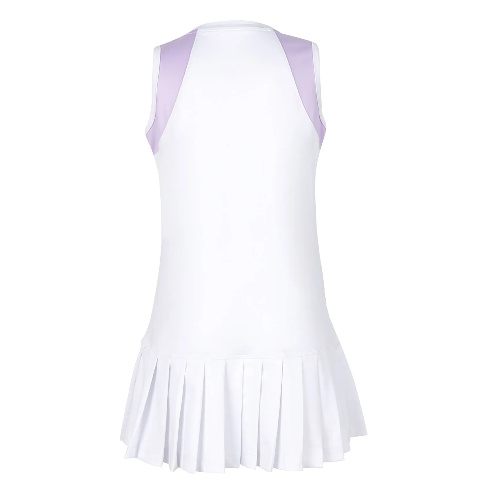 #Pansies in Paris White Pleat Dress