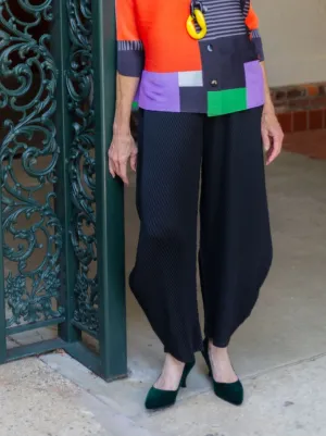 Pleated Punto Pant