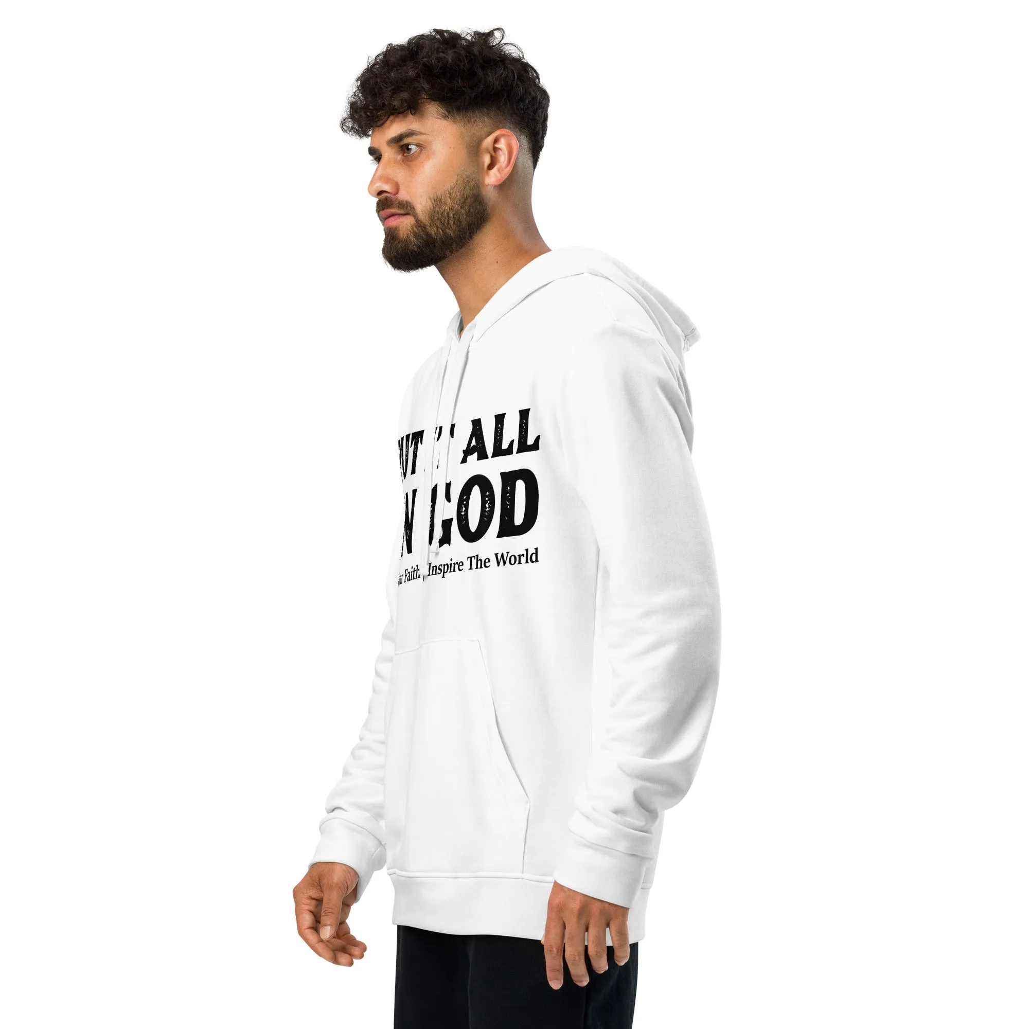 Put It All On God Adidas Fleece Hoodie