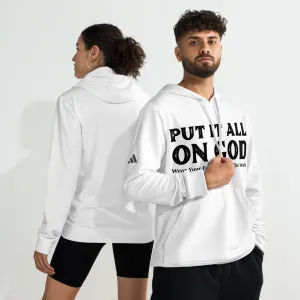 Put It All On God Adidas Fleece Hoodie