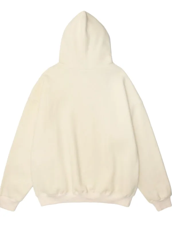 Ragdoll Bear Printed Couple Loose Hooded Sweatshirt