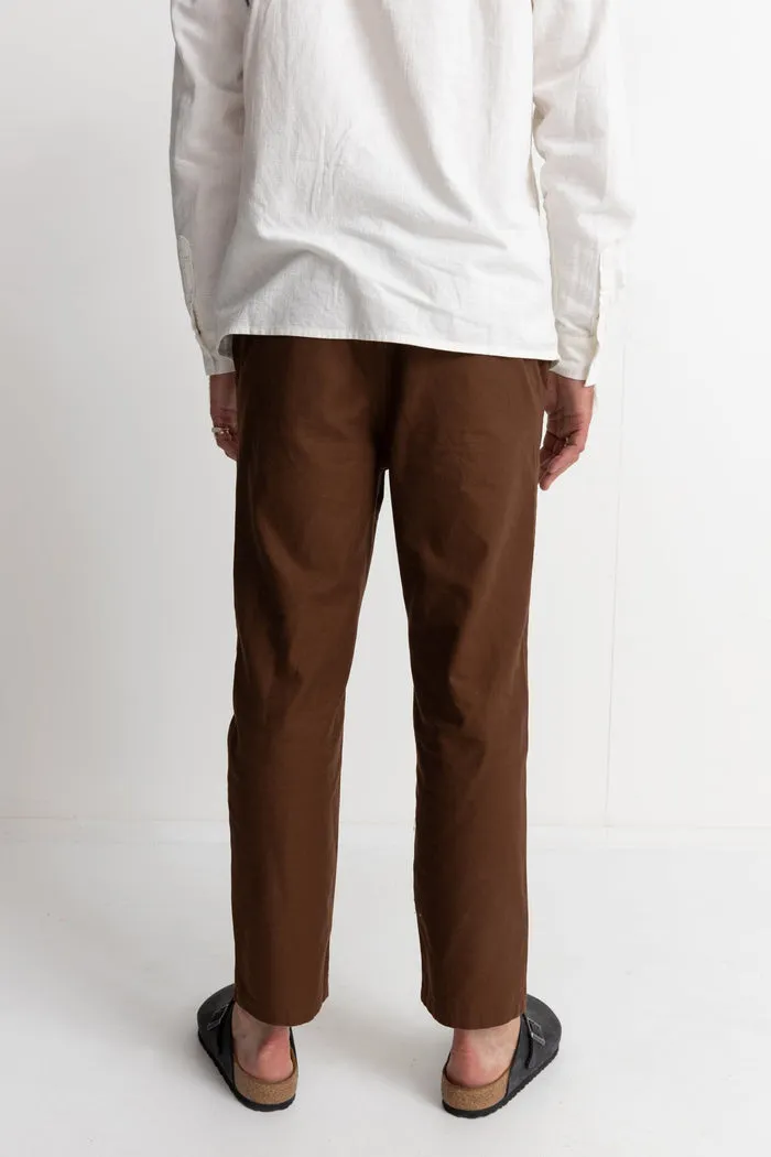 Rhythm Classic Fatigue Pant - CHOCOLATE