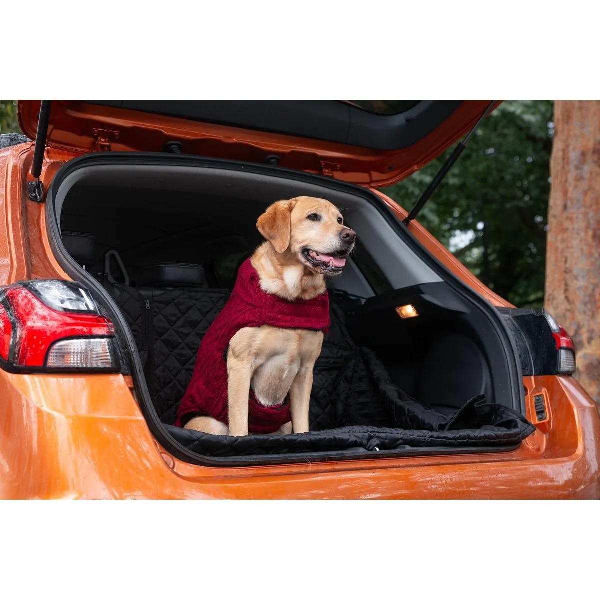 Ruff n Rugged The Woolly Dog Jumper Burgundy Red