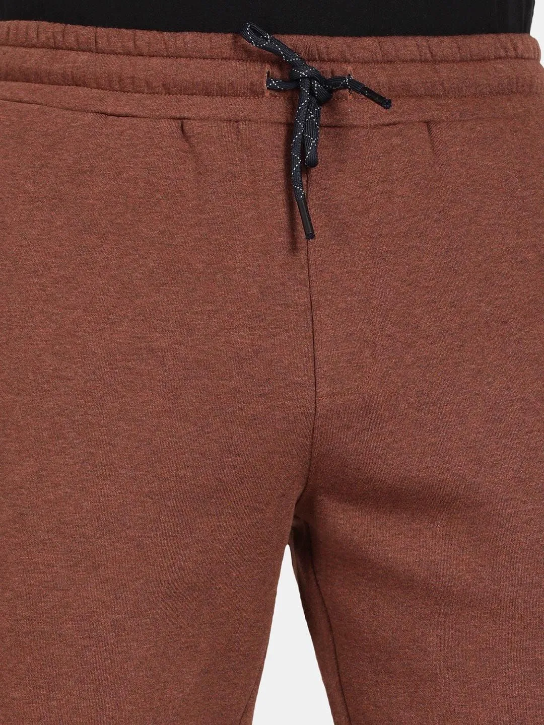 Rustic Melange Knitted Lower Track Pants