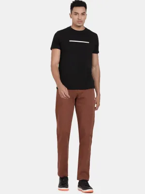 Rustic Melange Knitted Lower Track Pants