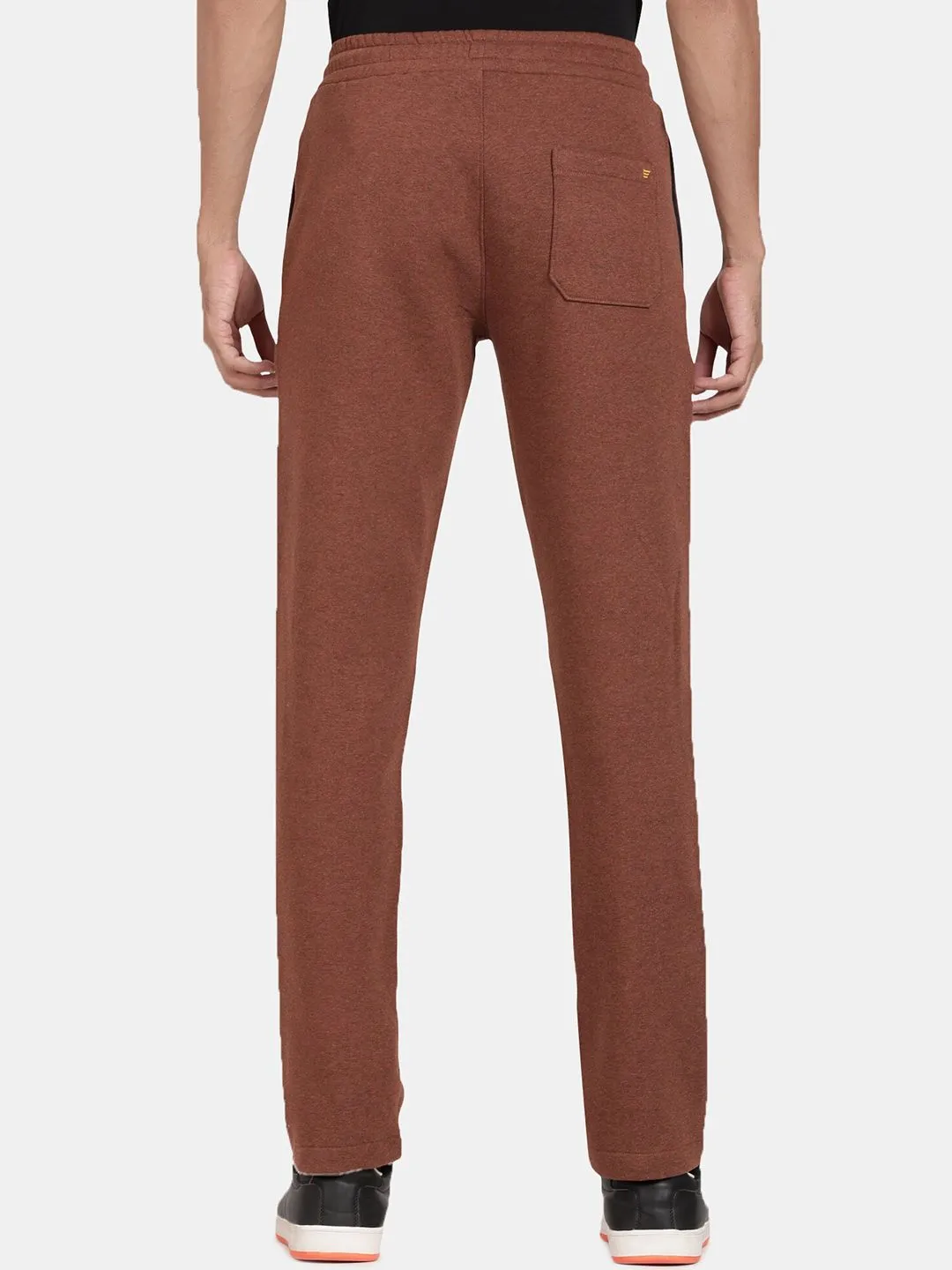 Rustic Melange Knitted Lower Track Pants