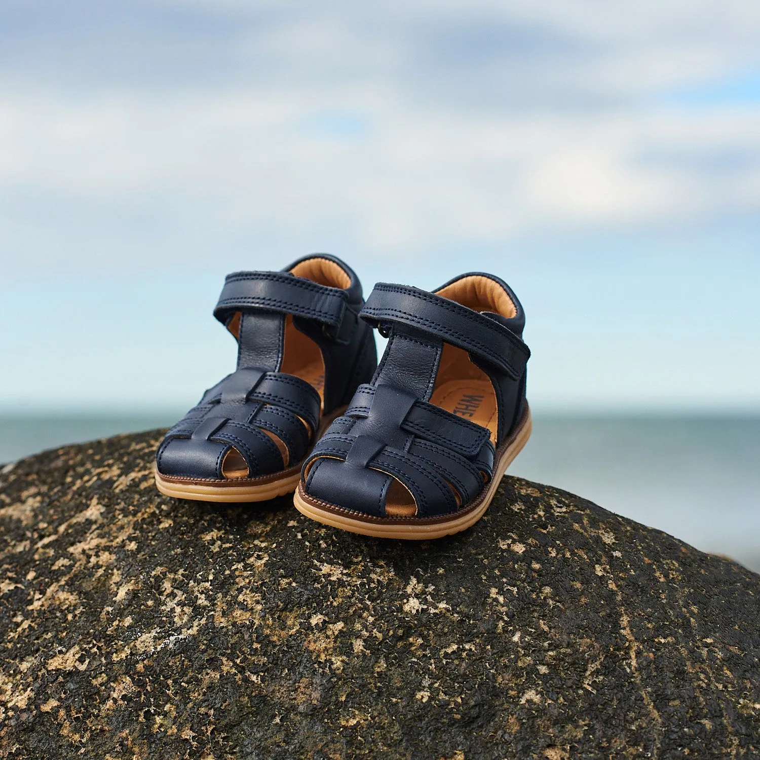 Sandal Sky - navy stripe