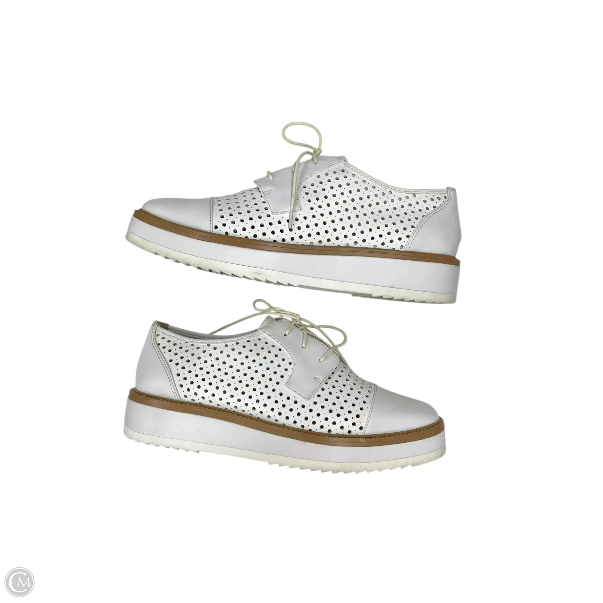 Shoes Sneakers By Nine West In White, Size: 9