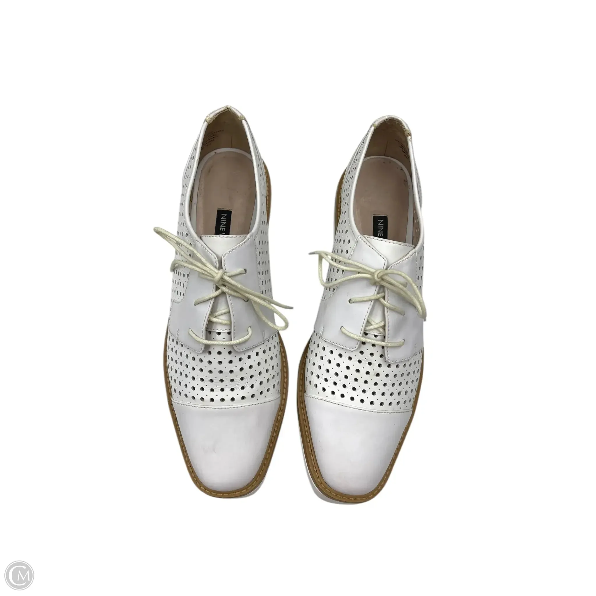 Shoes Sneakers By Nine West In White, Size: 9