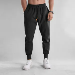Sporty cotton sweatpants for men