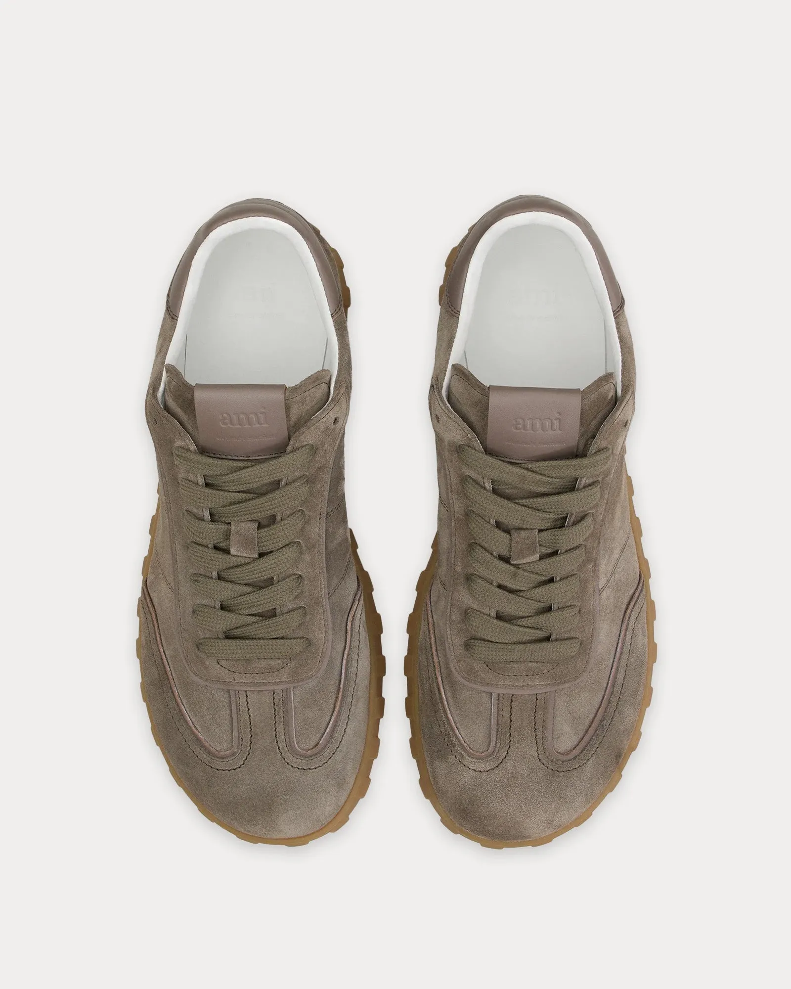 Step Leather Ash Low Top Sneakers