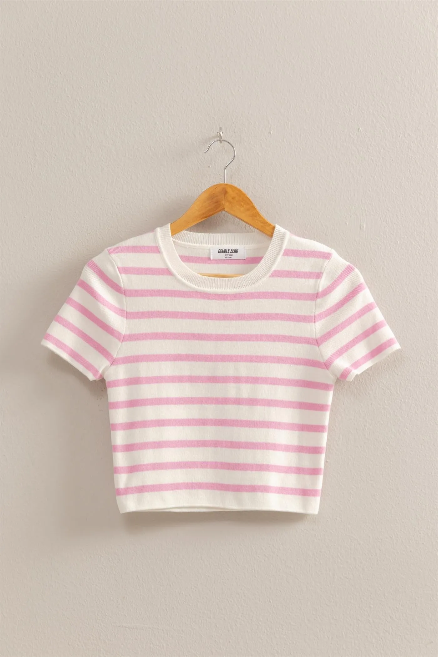 Strawberries & Cream Cropped Top