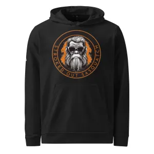 Stroked Out Sasquatch adidas fleece hoodie