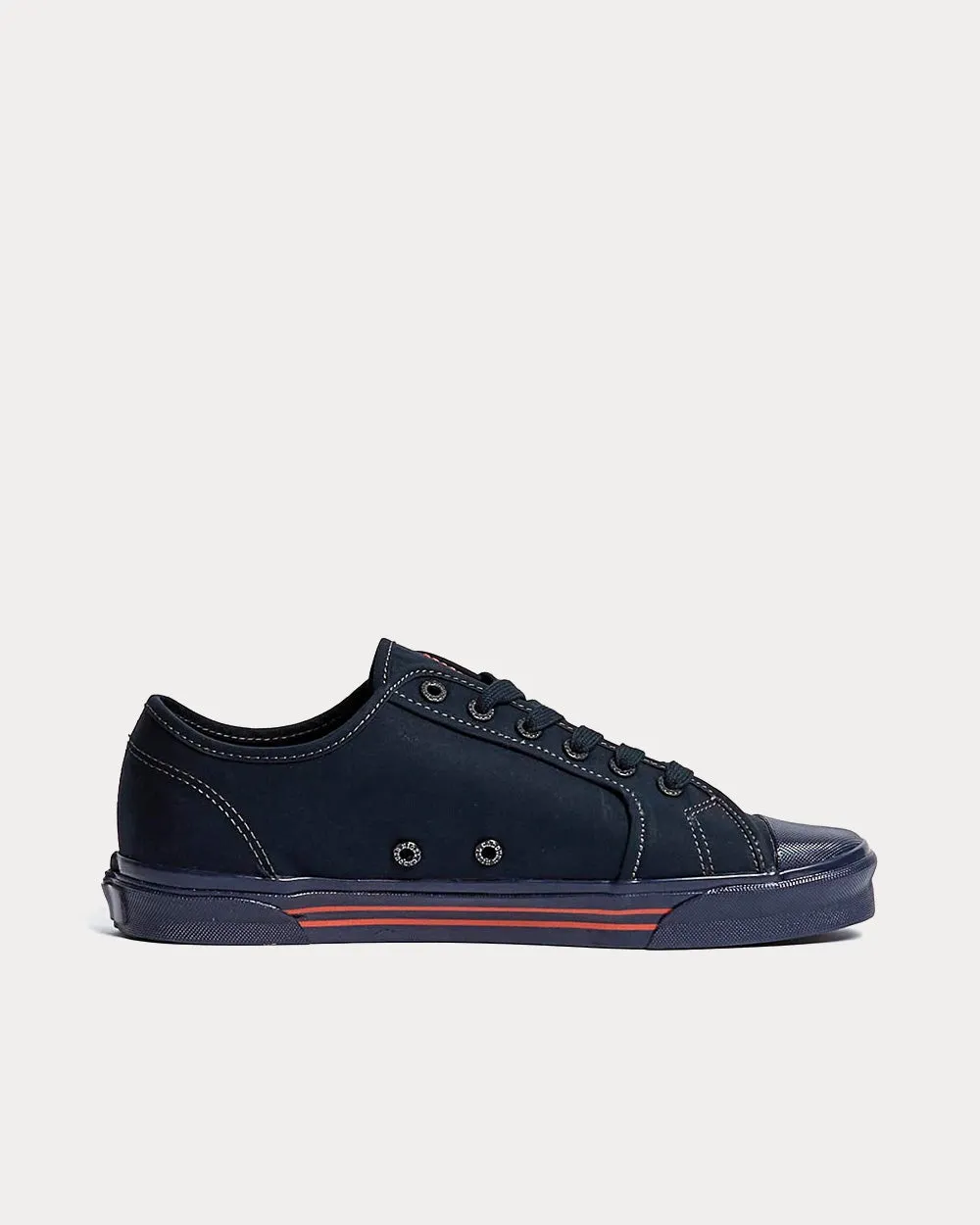 Style 24 Navy Ventile Low Top Sneakers