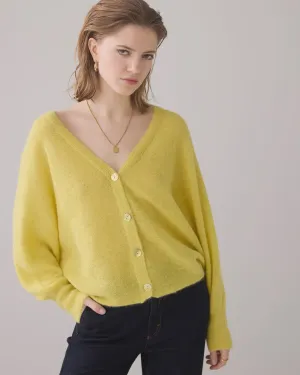 Summum Oversized cardigan in alpaca blend