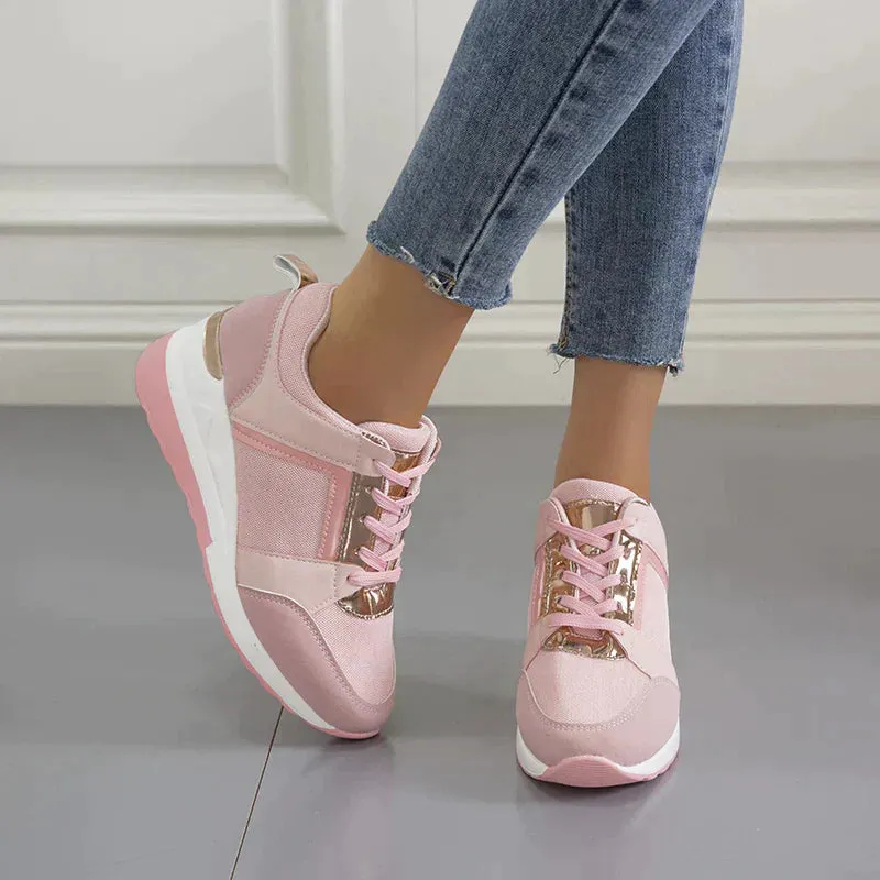 Sylis | Comfort Sneakers with High Heel
