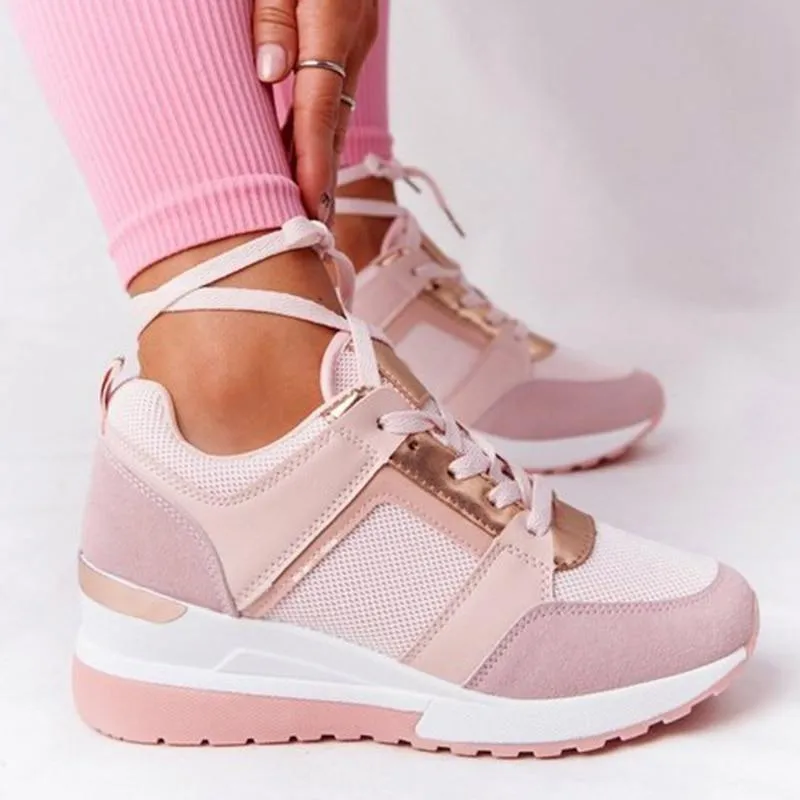 Sylis | Comfort Sneakers with High Heel